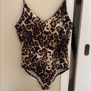 cheetah print body suit